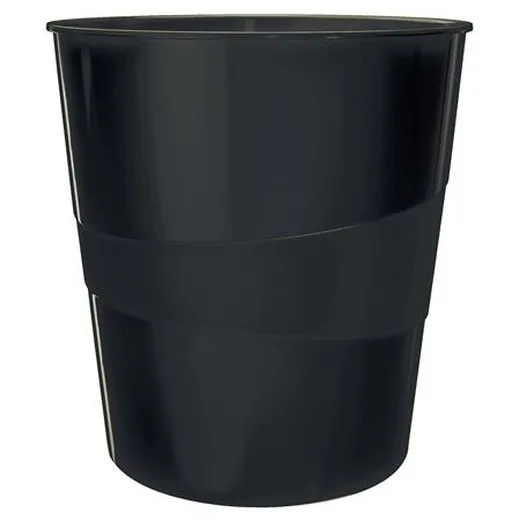Odpadkový kôš, 15 litrový, LEITZ "Recycle", čierna