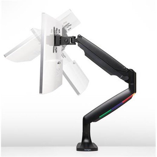 Rameno monitora, KENSINGTON "SmartFit® One-Touch", čierna