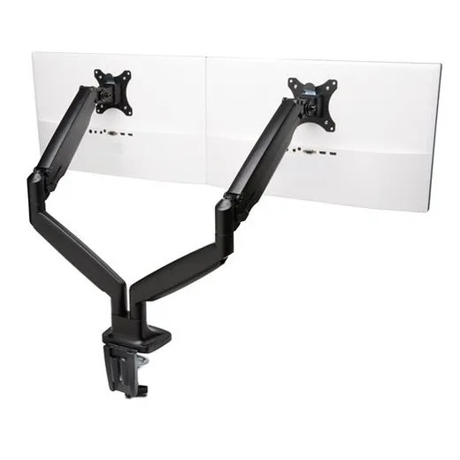 Rameno monitoru, dvojité rameno, KENSINGTON "SmartFit® One-Touch", čierna
