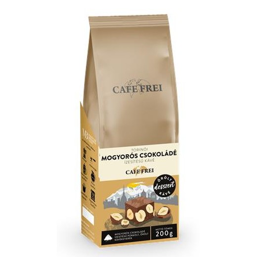 Káva, pražená, mletá, 200 g, CAFE FREI "Torino čokoláda-orech"