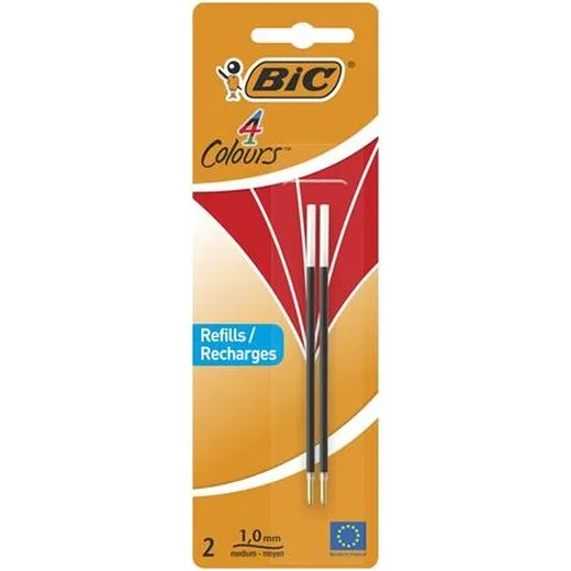 Náplň do guľôčkových pier, 0,32mm, BIC "4 Colours", červená