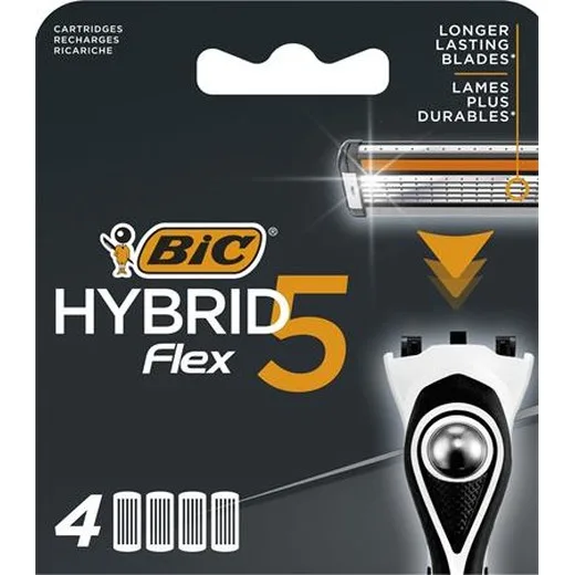 Náhradná hlavica do pánskeho holiaceho strojčeka, BIC "HYBRID 5"