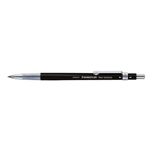 Mechanická ceruzka, 2 mm, HB, STAEDTLER "Mars® technico 780", čierna
