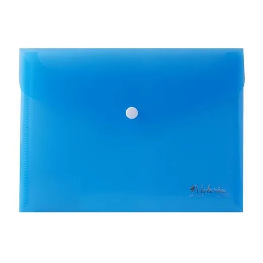 Obal na patent, A5, PP, VICTORIA OFFICE, modrá