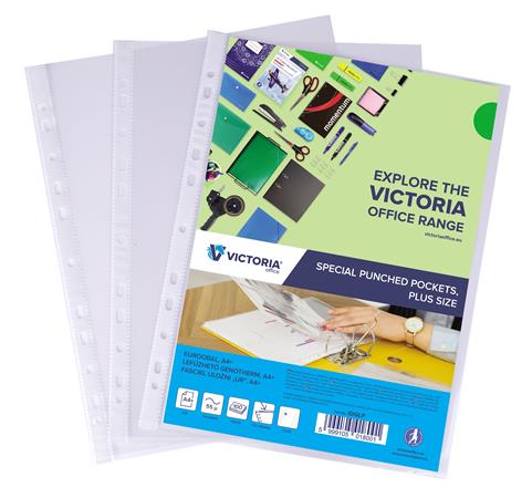 Euroobal, A4+, 55 mikr., číry, VICTORIA OFFICE