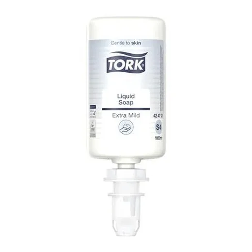 Tekuté mydlo, 1 l, S4 systém, TORK "Extra jemné", biela