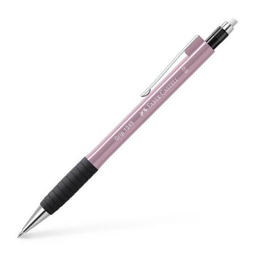Mikroceruzka, 0,5 mm, FABER-CASTELL "Grip 1345", odtiene ružovej