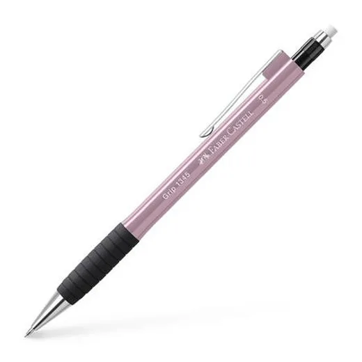 Mikroceruzka, 0,5 mm, FABER-CASTELL "Grip 1345", odtiene ružovej