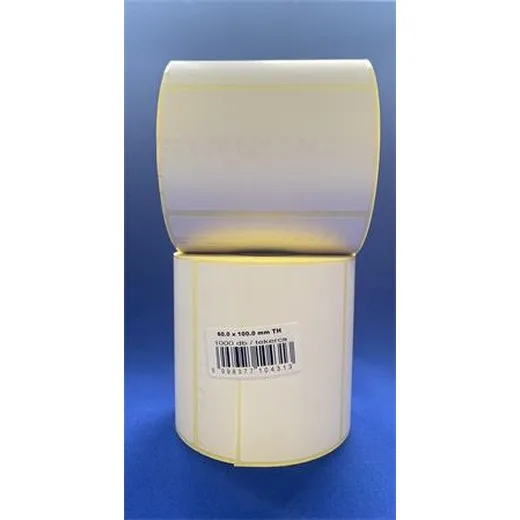 Etikety, termo, 60x100 mm, 1000 etikiet/kotúč, biele