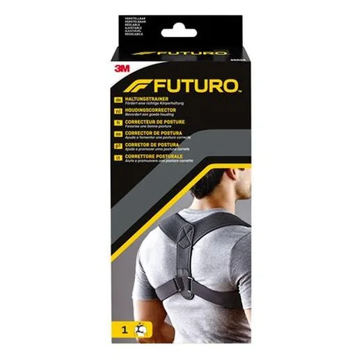 Korektor držania chrbta, nastaviteľný rozmer, 3M "Futuro", čierna