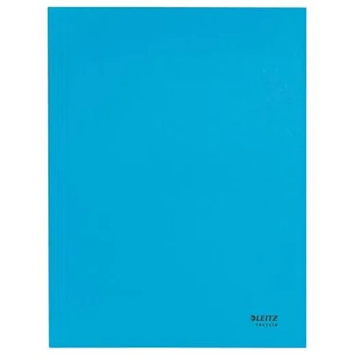 Doska s chlopňami, kartón, A4, LEITZ "Recycle", modrá