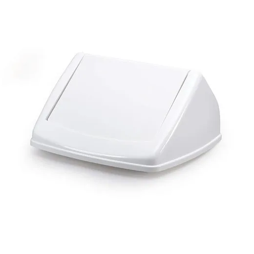 Výklopné veko, k 40 l odpadkovému košu, plast, DURABLE "Durabin®", biela