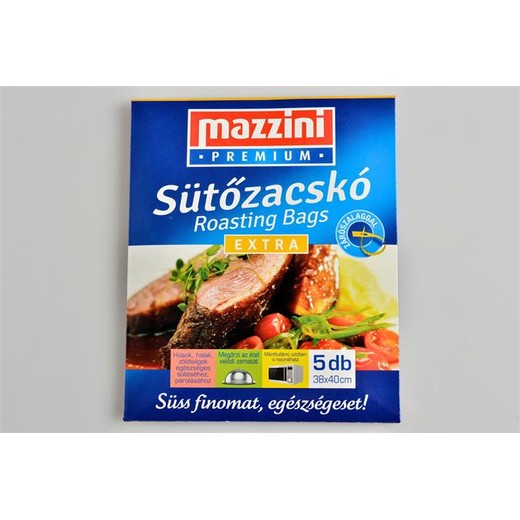 Vrecká na pečenie, extra, 5 ks, 38x40 cm, MAZZINI "Premium"