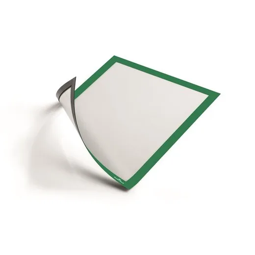 Informačný panel, A4, magnetický, DURABLE "DURAFRAME® MAGNETIC", zelená