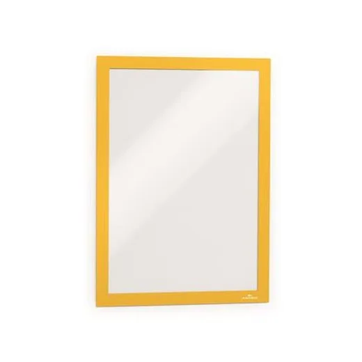 Informačný panel, so samolepiacou zadnou stranou, A4, DURABLE "DURAFRAME®", žltá