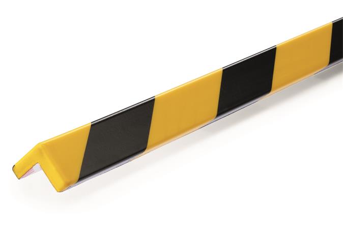 Ochranný profil na rohy, DURABLE "C20", žltá-čierna