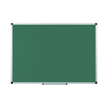 Tabuľa popisovateľná kriedou, zelený povrch, nemagnetická, 120x240 cm, hliníkový rám