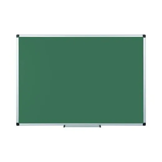 Tabuľa popisovateľná kriedou, zelený povrch, nemagnetická, 120x240 cm, hliníkový rám