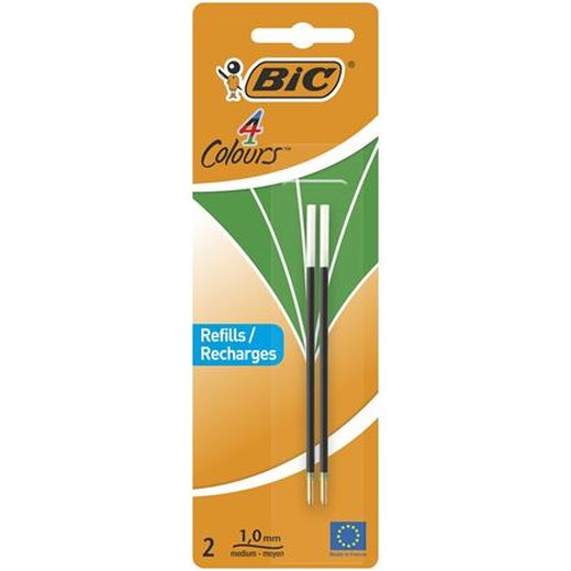 Náhradná náplň do guľôčkového pera, 0,32 mm, BIC "4 Colours", zelená