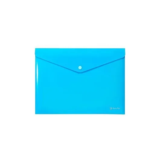Obal na patent, A4, PP, PANTA PLAST, neónovo modrá