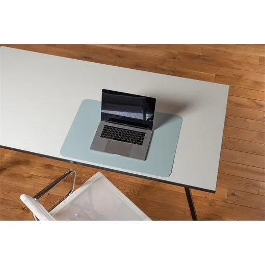 Podložka na stôl, PP, 70x50 cm, RS OFFICE, "Puro Sens Stijl Soft Aqua"