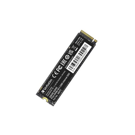 SSD (vnútorná pamäť), 256GB, PCIe NVMe M2, 3300/1300 MB/s, VERBATIM "Vi3000"