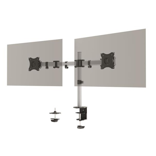 Rameno na monitor, pre dve obrazovky, DURABLE "Select"