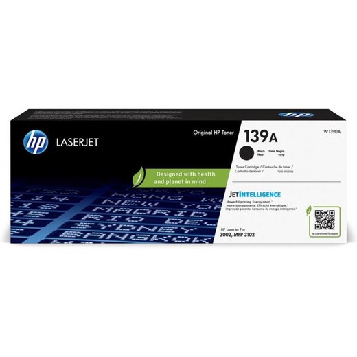 W1390A Laserový toner pre HP Laser Jet Pro MFP 3102 tlačiarne, HP 139A, čierna, 1500 strán