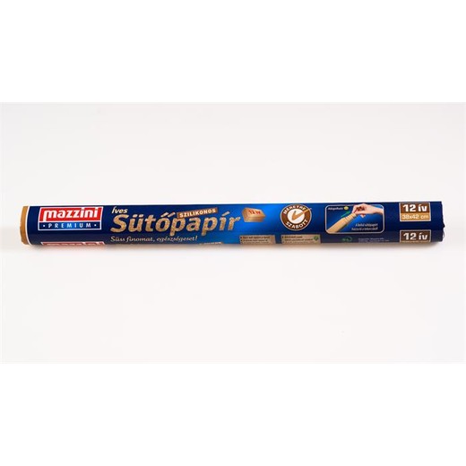Papier na pečenie, silikónový, 12 hárkov, MAZZINI "Premium"