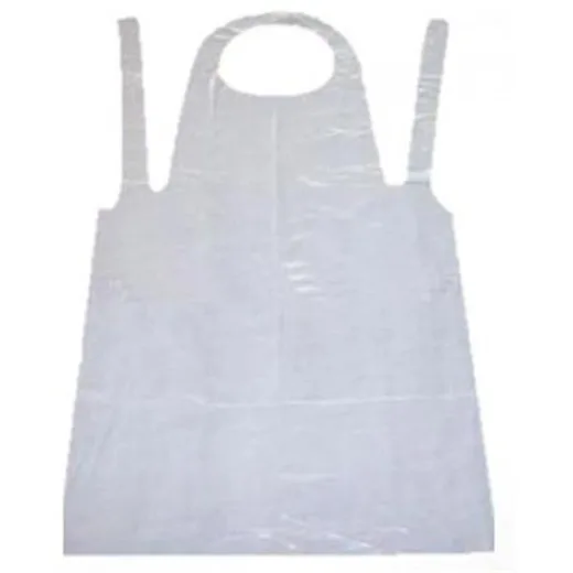 Fóliová zástera, biela, 80x125 cm