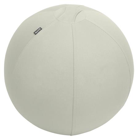 Gymnastická lopta na sedenie, s protišmykovým závažím, 55 cm, LEITZ "Ergo Active", svetlosivá