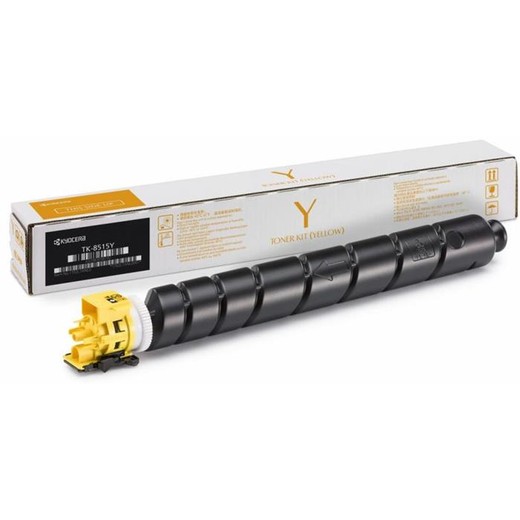 TK8515Y Laserový toner pre TASKalfa 5052ci, 6052ci tlačiarne, KYOCERA, žltá, 20k