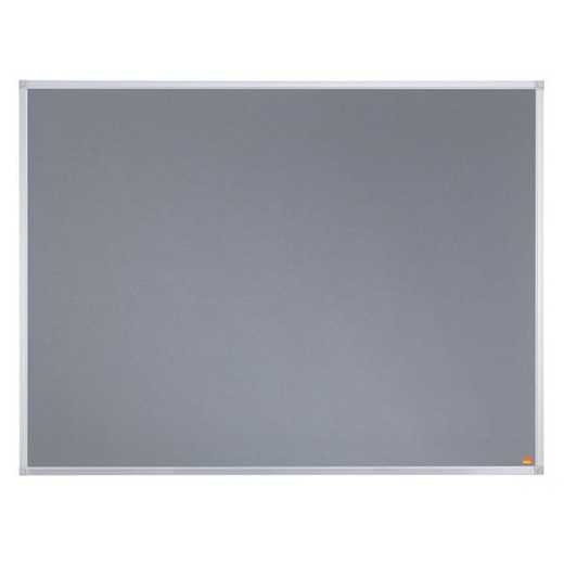 Odkazová tabuľa, hliníkový rám, 120x90 cm, NOBO "Essentials", sivá