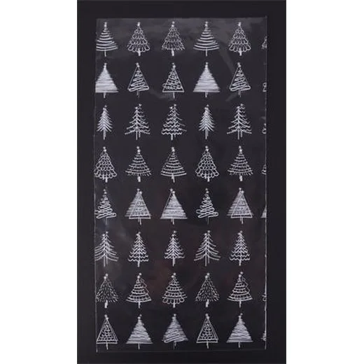 Celofánové vrecko, BOPP, 300x450 mm, vianočný vzor