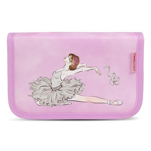 Peračník, 2 vyklápacie chlopne, BELMIL "Ballerina", fialová