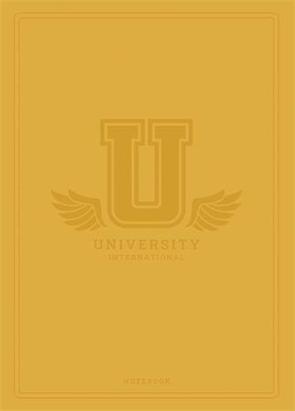 Zošit, A5, štvorčekový, 60 listov, SHKOLYARYK "University International", mix