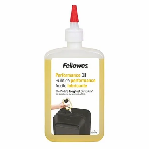 Olej na údržbu skartovačiek, 355 ml, FELLOWES "Powershred"