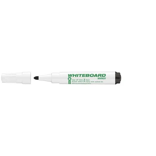 Popisovač na tabule a flipchart, 1-3 mm, antibakteriálny, kužeľový hrot, ICO "11 XXL", čierna