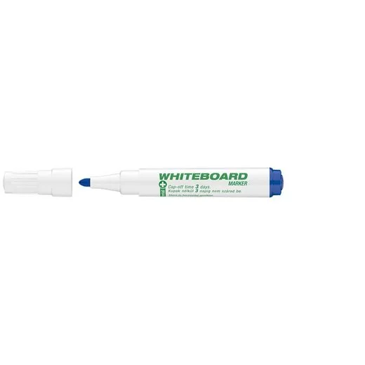 Popisovač na tabule a flipchart, 1-3 mm, antibakteriálny, kužeľový hrot, ICO "11 XXL", modrá