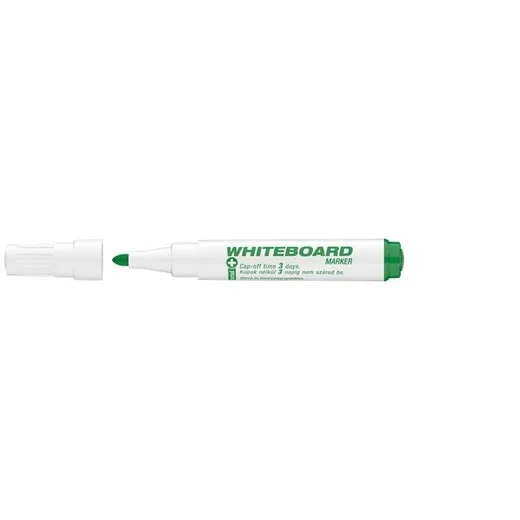 Popisovač na tabule a flipchart, 1-3 mm, antibakteriálny, kužeľový hrot, ICO "11 XXL", zelená