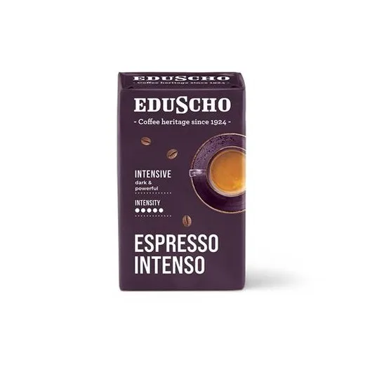 Káva, pražená, mletá, 250 g, EDUSCHO "Espresso Intensive"