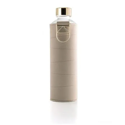 Fľaša, 750 ml, sklenená, EQUA "Mismatch Béžová"