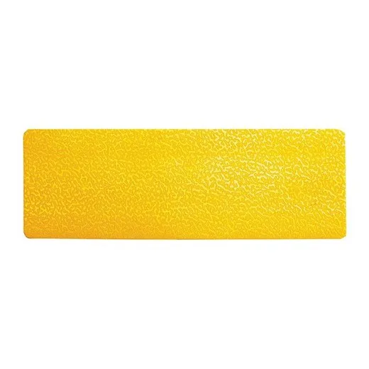 Podlahové značenie, 50x150 mm,  DURABLE "Pásik", žltá