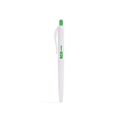 Guľôčkové pero, 0,25 mm, stláčací mechanizmus, FLEXOFFICE "FO-029 Eco Style", modrá