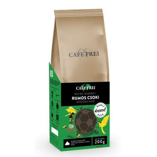 Káva, pražená, mletá, 200 g, CAFE FREI "Rio de Janeiro Rumová Čokoláda"