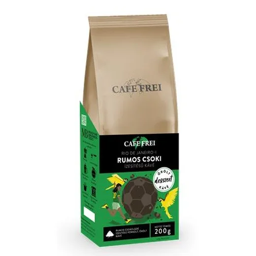 Káva, pražená, mletá, 200 g, CAFE FREI "Rio de Janeiro Rumová Čokoláda"