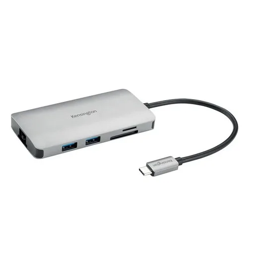 Dokovacia stanica, 8 portov, USB-C, KENSINGTON "UH1400P"