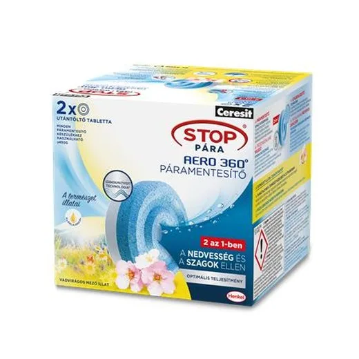 Náhradná náplň do pohlcovača vlhkosti, HENKEL "Stop Vlhkosti Aero", lúčne kvety