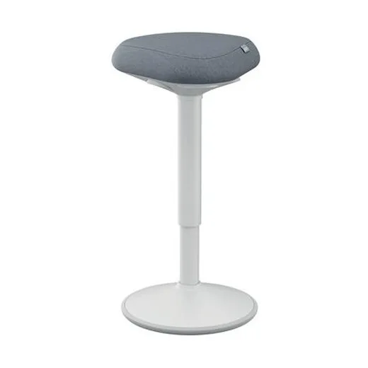 Balančná stolička na státie s oporou, ergonomická, LEITZ "Ergo Active", svetlosivá