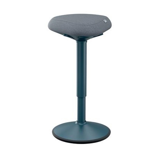Balančná stolička na státie s oporou, ergonomická, LEITZ "Ergo Active", tmavosivá